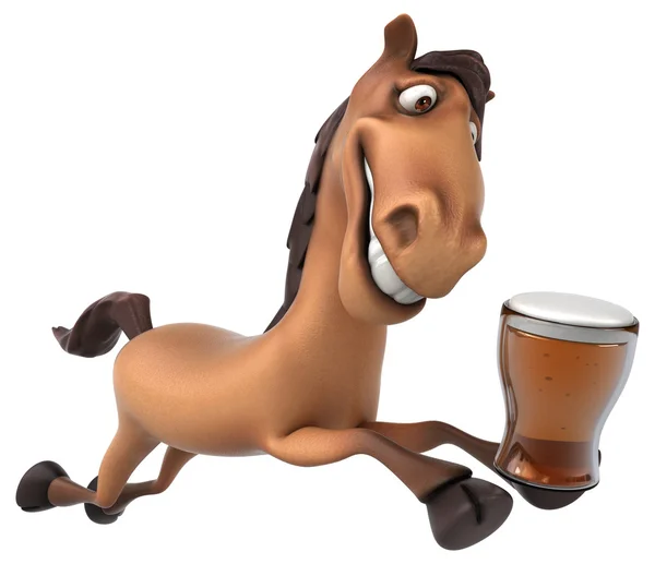 Häst anläggning öl — Stockfoto