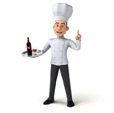  Şef holding şarap 