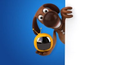 komik köpek TV holding