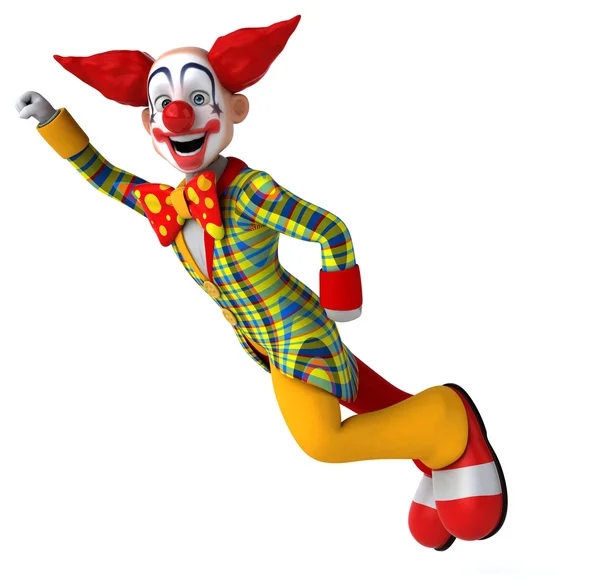 Lustiger Clown — Stockfoto