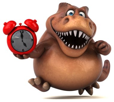  3 Boyutlu Çizim Eğlence Trex ile saat