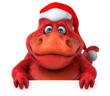 Eğlenceli dinozor - 3D Görüntü