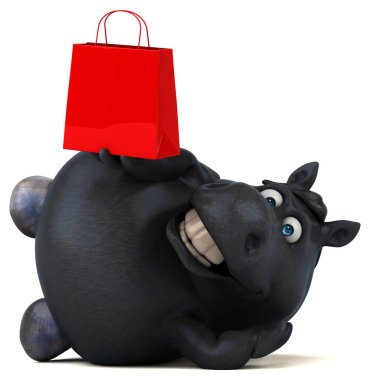 Eğlenceli at alışverişi - 3D Resim