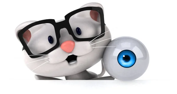 Fun Cat Eye Illustration — Stock Photo, Image