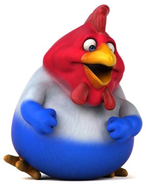 Fransız piliç - 3D Görüntü