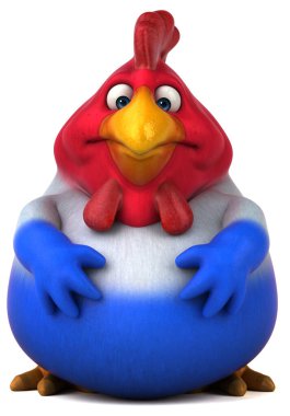 Fransız piliç - 3D Görüntü