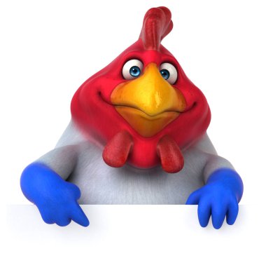 Fransız piliç - 3D Görüntü