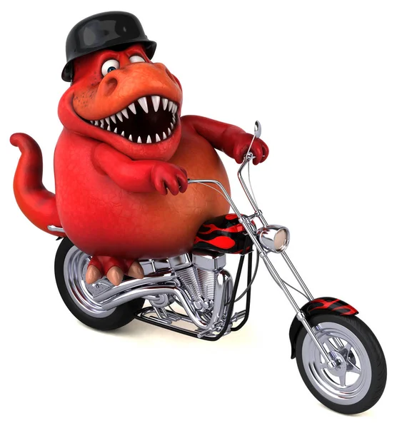 Leuke Trex Motorfiets Illustratie — Stockfoto