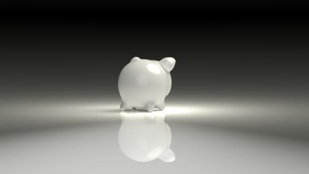 Piggy银行 — 图库视频影像