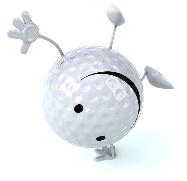 Fun-Golfball — Stockfoto