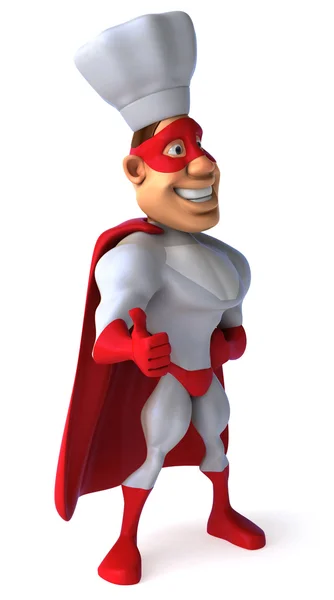 Fun superhero thumb up — Stock Photo, Image