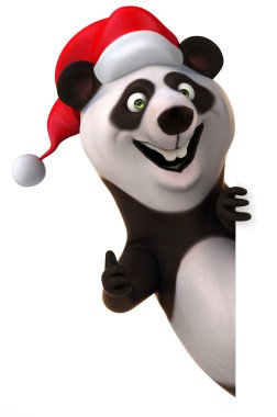 Panda Noel şapka