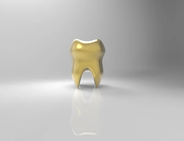 Χρυσό του δόντι — Φωτογραφία Αρχείου