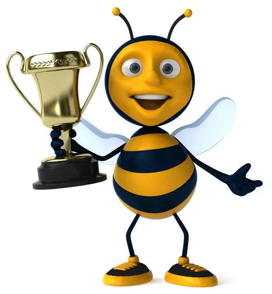 Бджоли з футболу — стокове фото