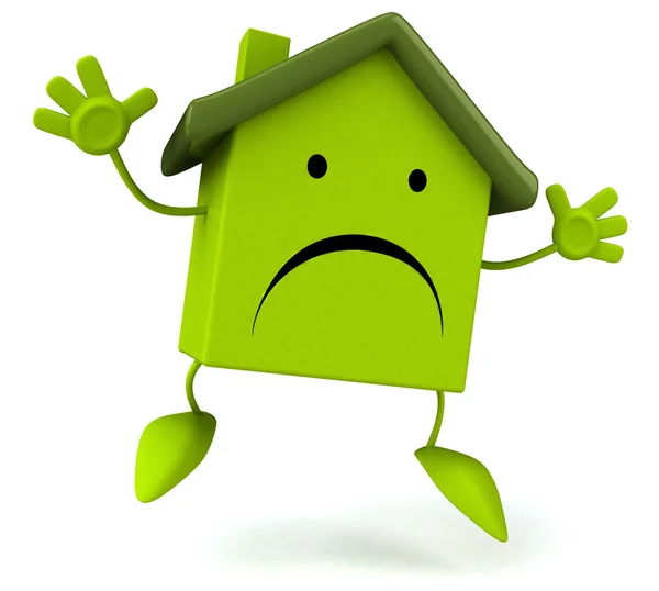 Sad house — Stock Photo, Image