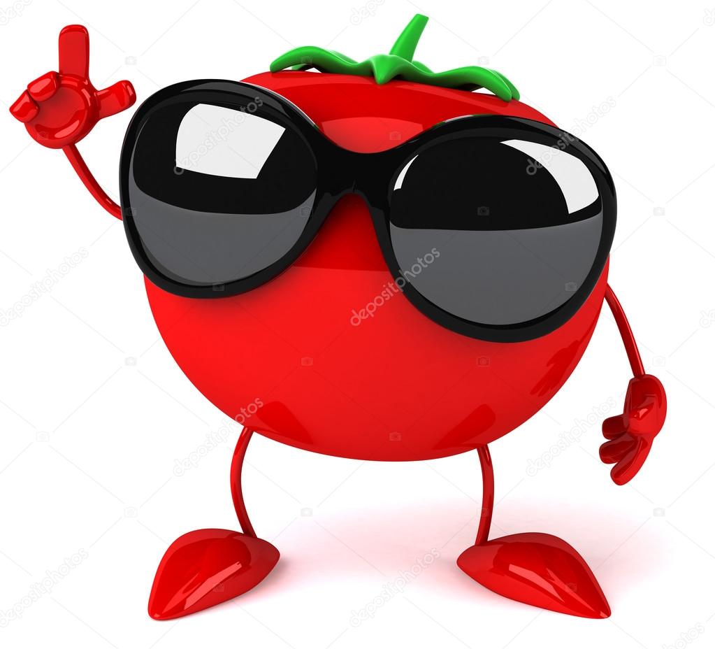 Tomato with sunglasses Stock Photo by ©julos 53816953