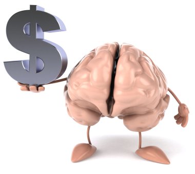 Dolar işaretli beyin.