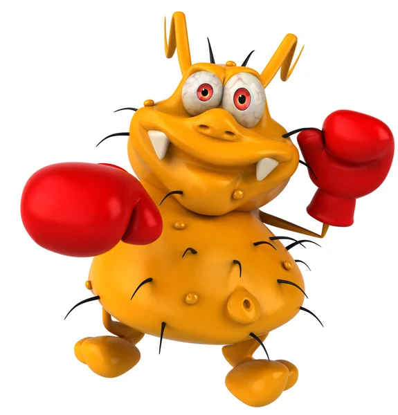 Germ boxing — Stock Photo, Image
