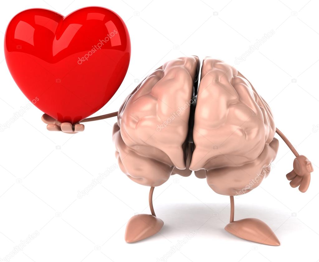 Brain with heart