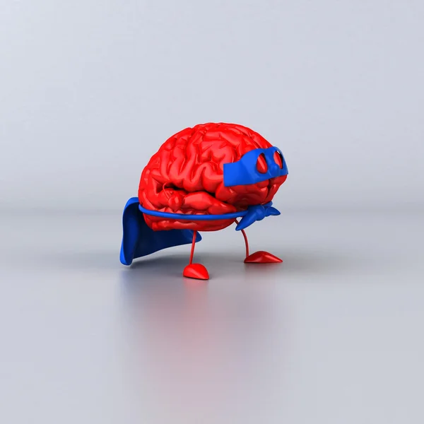 Super brain — Stock Photo, Image