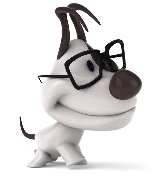 สุนัขที่มีแว่น — ภาพถ่ายสต็อก