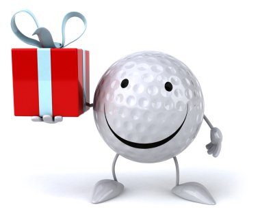 Golf topu hediye ile