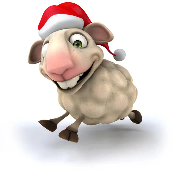 Christmas sheep — Stock Photo, Image