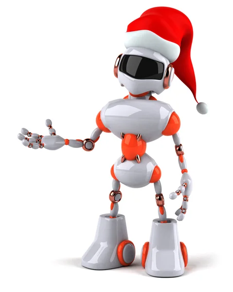 Рождественский робот — стоковое фото
