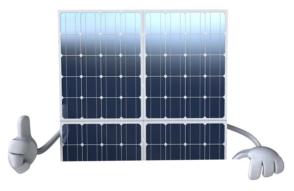 Painel solar — Fotografia de Stock