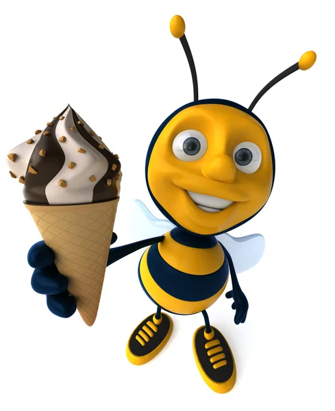 Бджоли з морозива — стокове фото