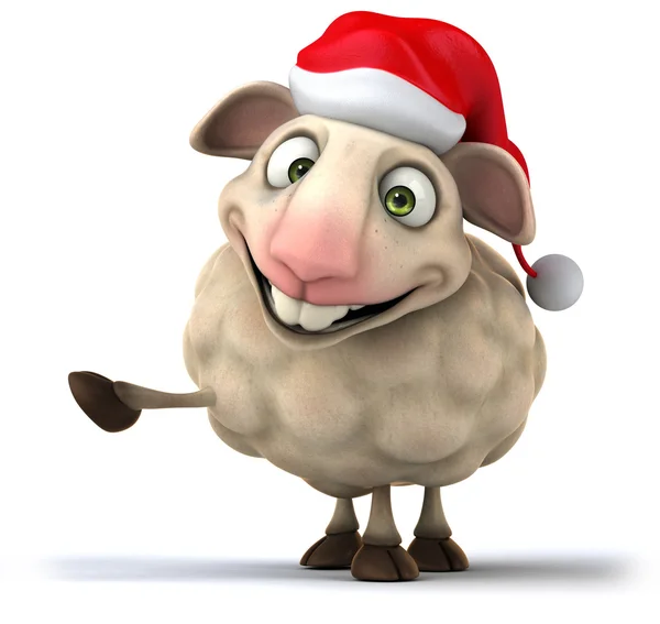 Χριστούγεννα πρόβατα — Φωτογραφία Αρχείου