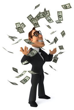 dolar ile işadamı
