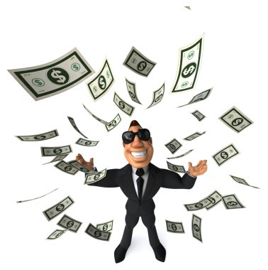 dolar ile işadamı