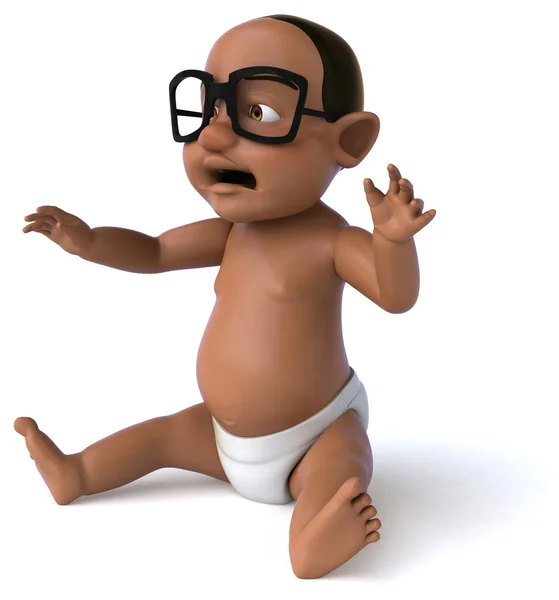 Bebê com óculos — Fotografia de Stock