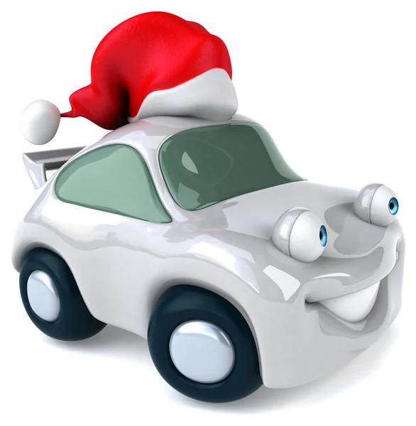 Kerstmis auto — Stockfoto