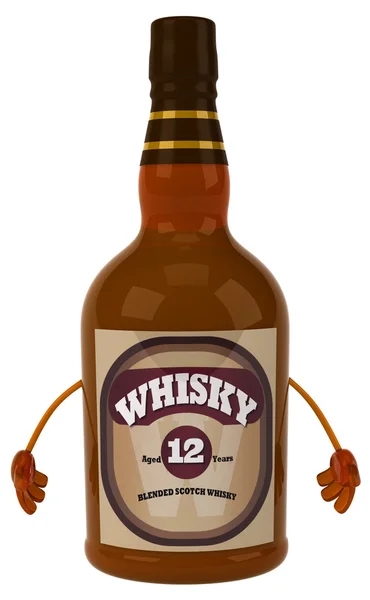 Bottle of Whisky — Stock Photo, Image