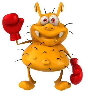 Turuncu mikrop boksör