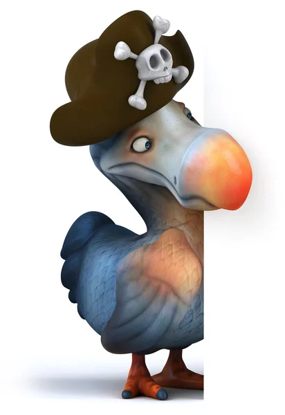 Pássaro Dodo dos desenhos animados — Fotografia de Stock