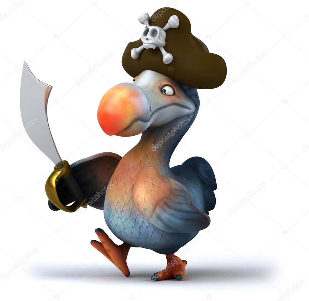 Cartoon Dodo vogel — Stockfoto © julos #57071741