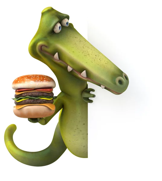 Spaß Cartoon Dinosaurier — Stockfoto