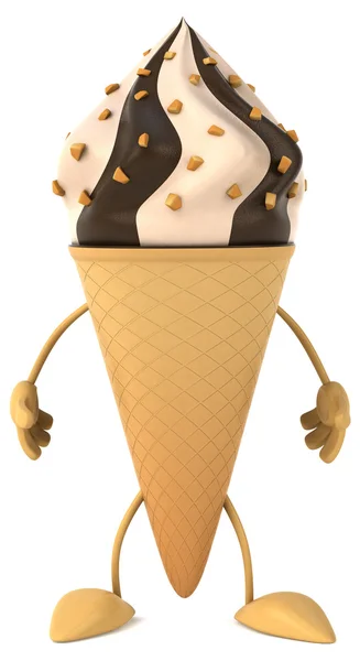 卡通冰淇淋 — 图库照片