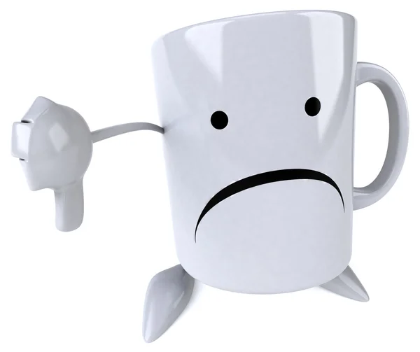 Cartoon mug — Stock Photo, Image