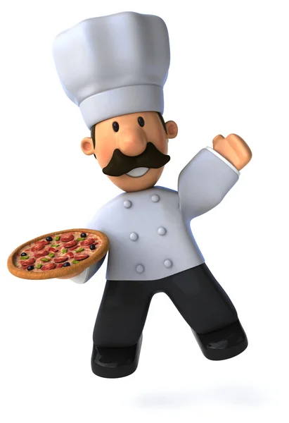 Fun cartoon chef — Stock Photo, Image