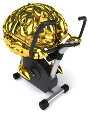 Eğlenceli çizgi film beyin