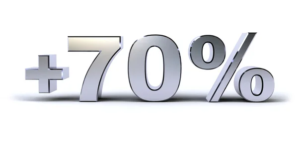 판매 플러스 70% — 스톡 사진