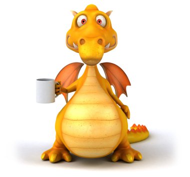 Eğlenceli çizgi film dragon