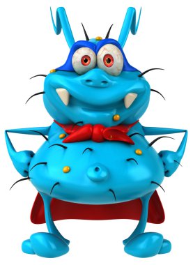 eğlenceli mavi germ