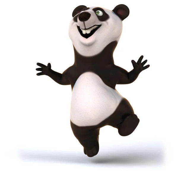 Leuke cartoon panda — Stockfoto