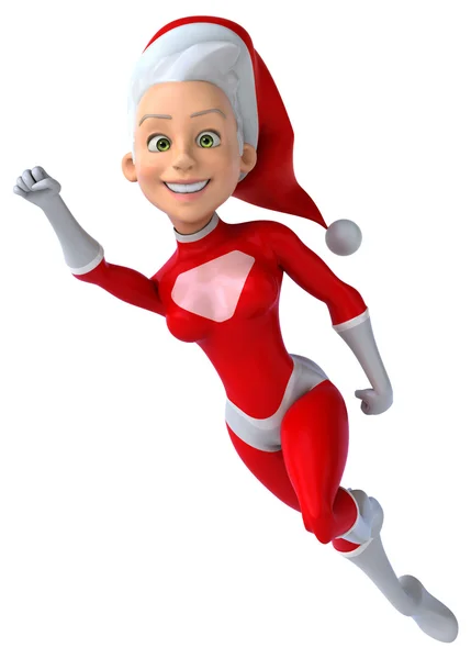 Santa Claus female — Stock Photo, Image