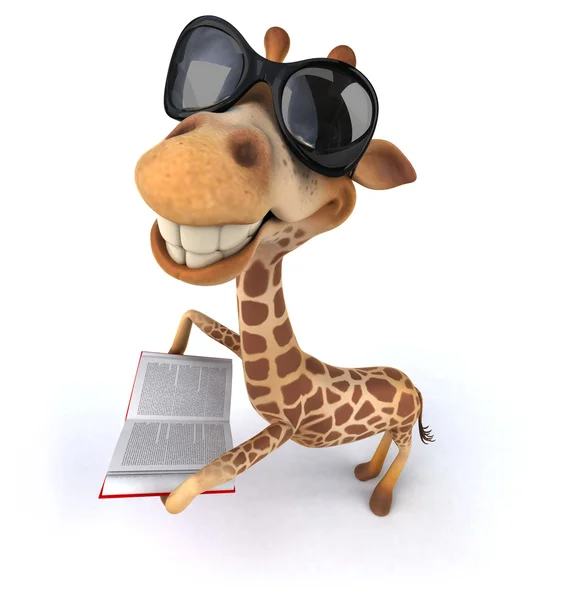 Móka zsiráf-a könyv — Stock Fotó
